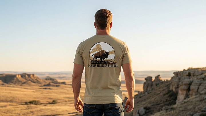 Bison Buffalo Hunting Lifestyle Apparel