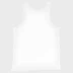 Back of Embrace the Broken Tank Top in White, blank with no graphics or text.