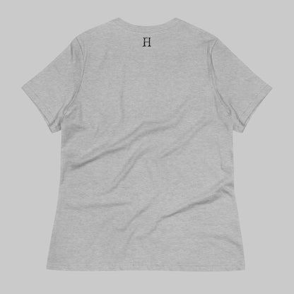 Back of Wild Moose T-Shirt in Grey, with FH logo in black in center near collar.