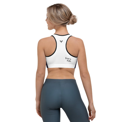 Women's Fear is Fuel Sports Bra