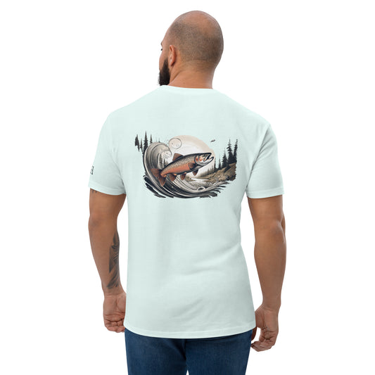 Men's Minimalist River Fish Tee