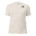 Men's Migration Lines Waterfowl Tee in Heather Dust with Public Marsh chest emblem